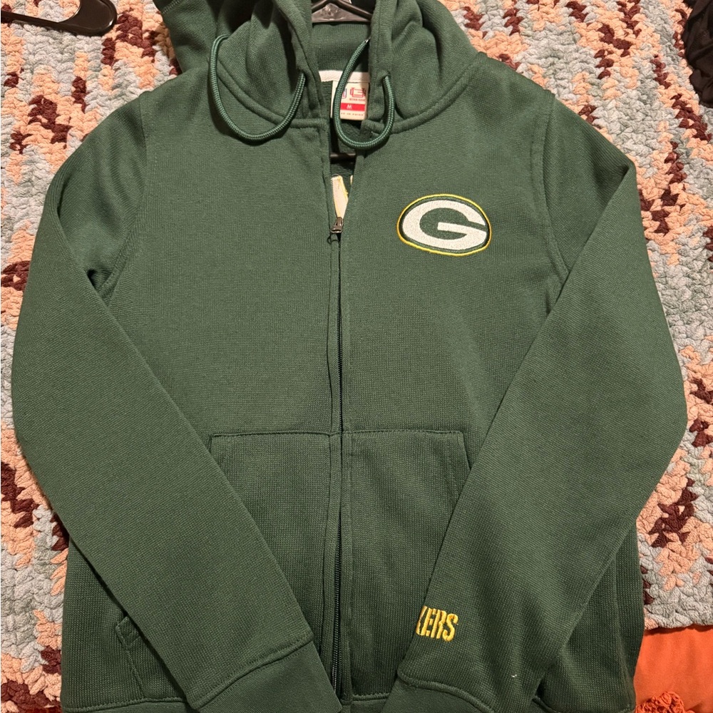 NFL Green and Yellow Women's Sweater